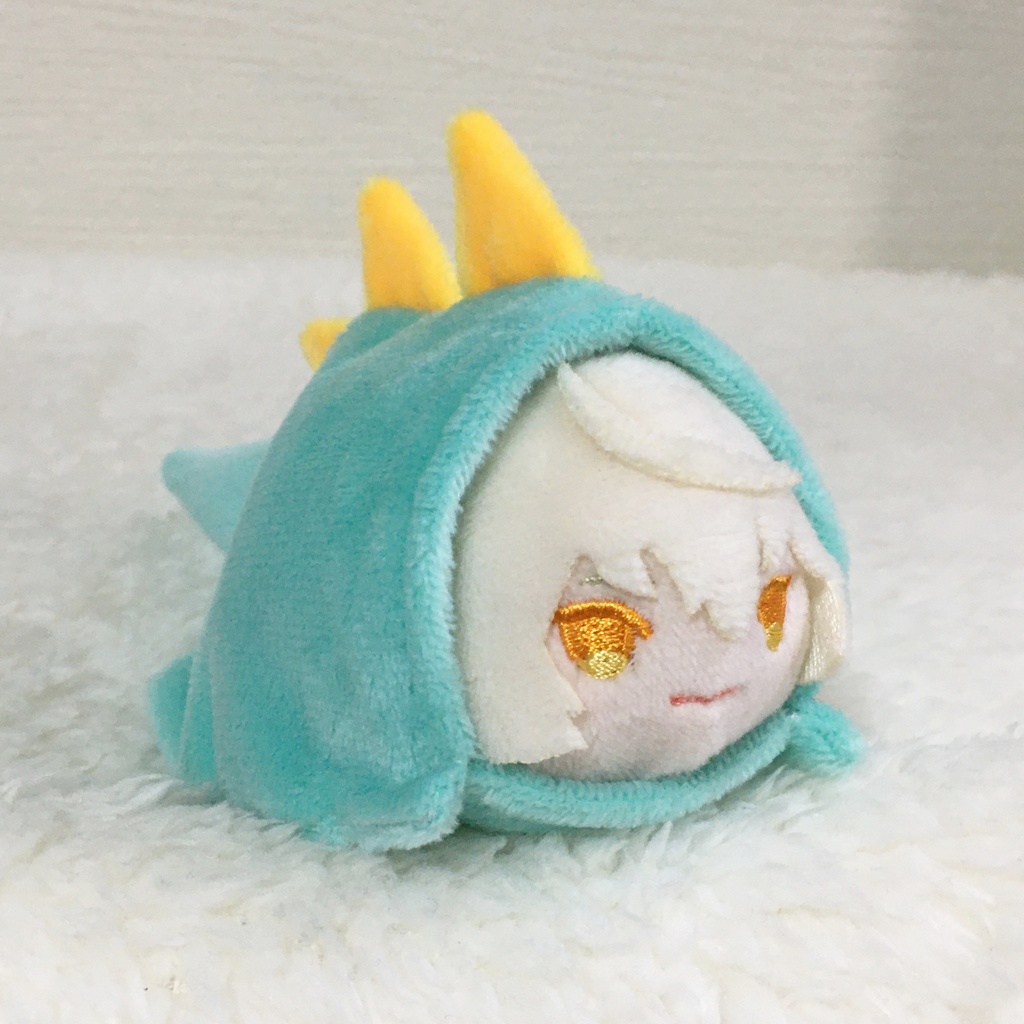 もちマス/もちころりん着ぐるみ 恐竜 ミントグリーン&オレンジイエロー