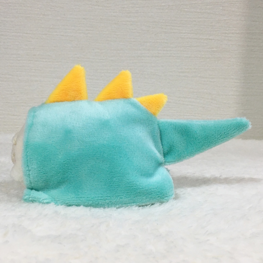 もちマス/もちころりん着ぐるみ 恐竜 ミントグリーン&オレンジイエロー