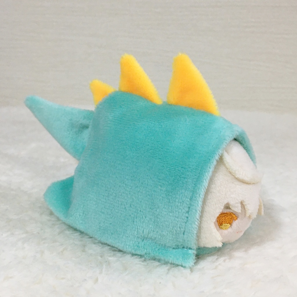 もちマス/もちころりん着ぐるみ　恐竜　ミントグリーン＆オレンジイエロー