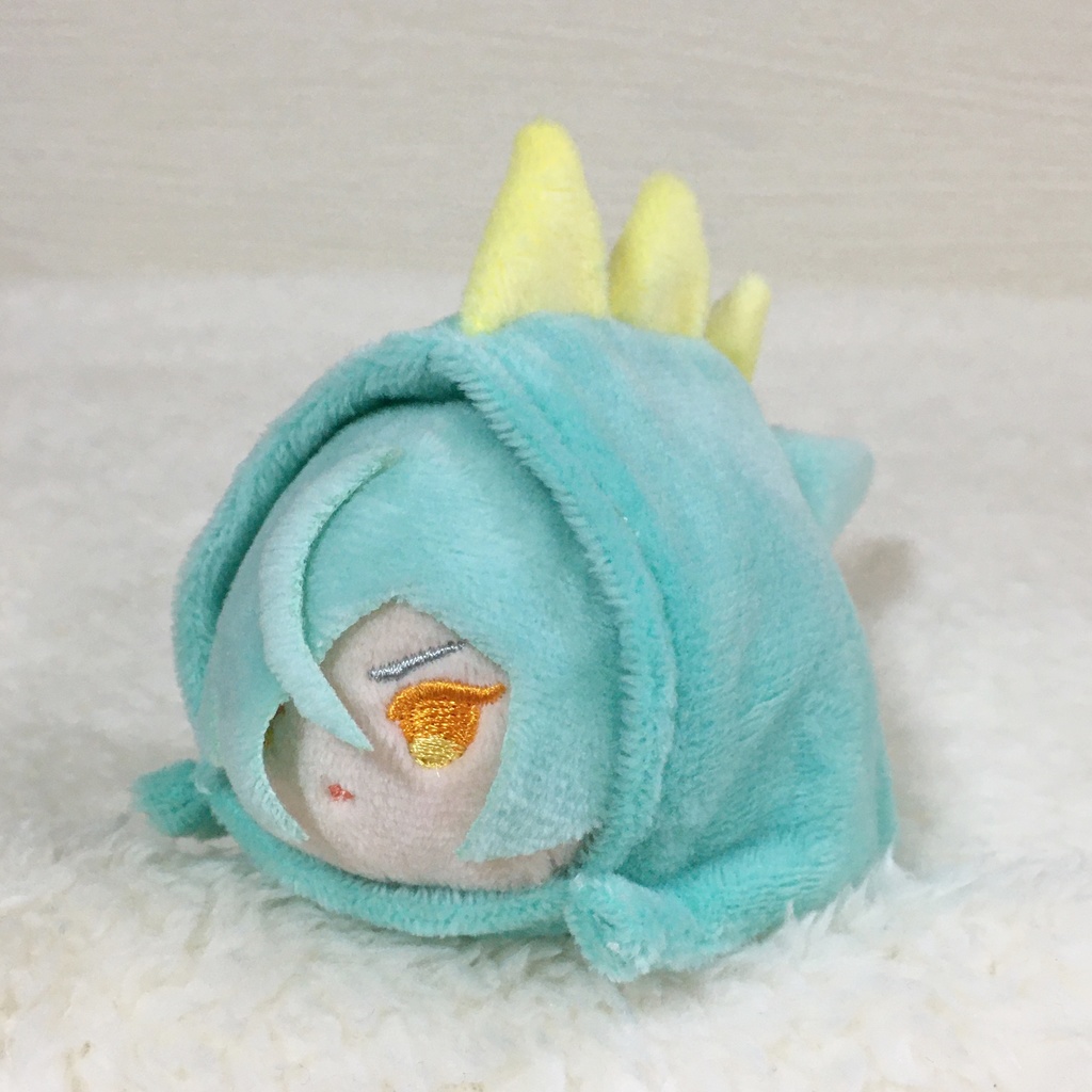 もちマス/もちころりん着ぐるみ 恐竜 ミントグリーン&レモンイエロー