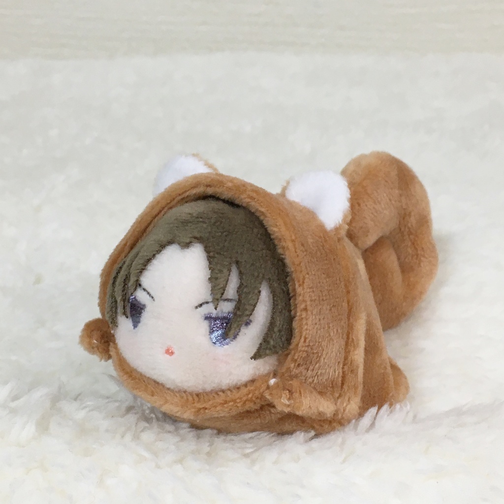 もちマスミニ着ぐるみ りす ライトブラウン