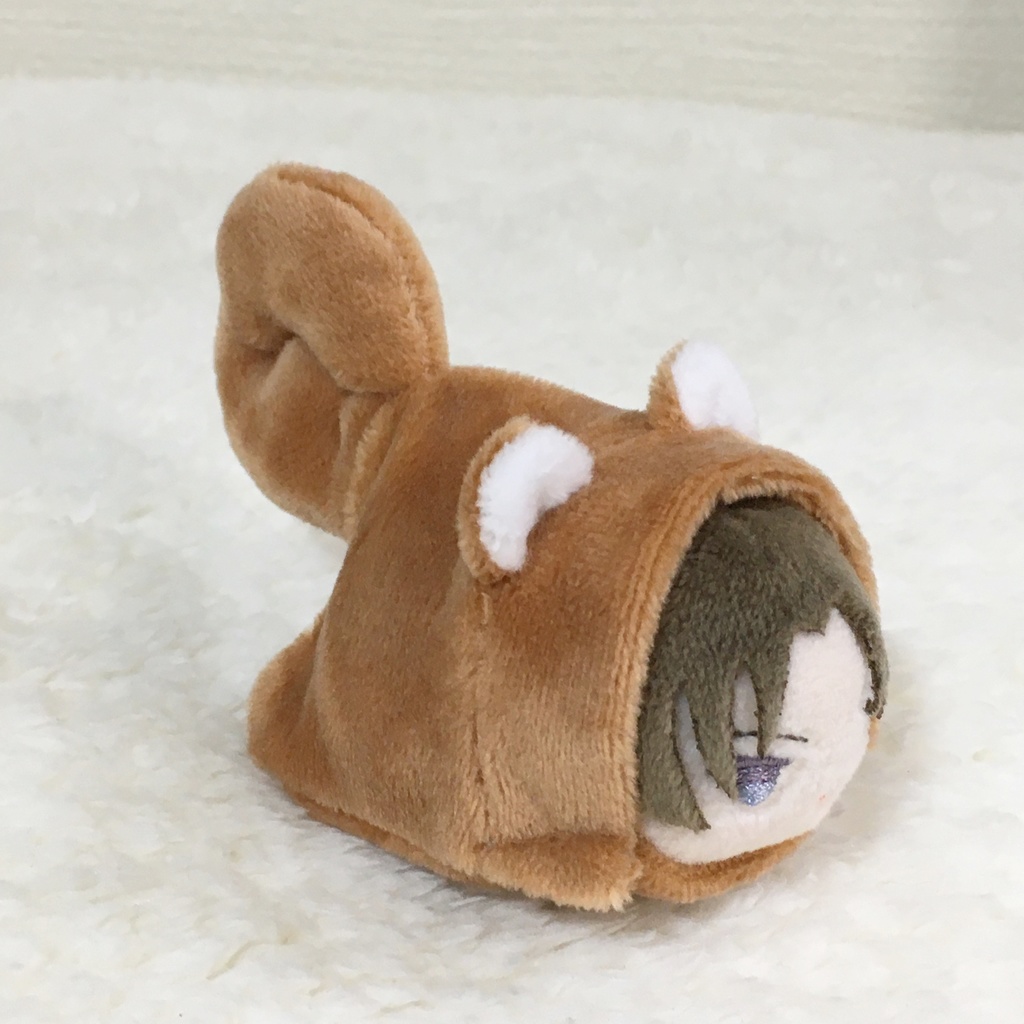 もちマスミニ着ぐるみ りす ライトブラウン