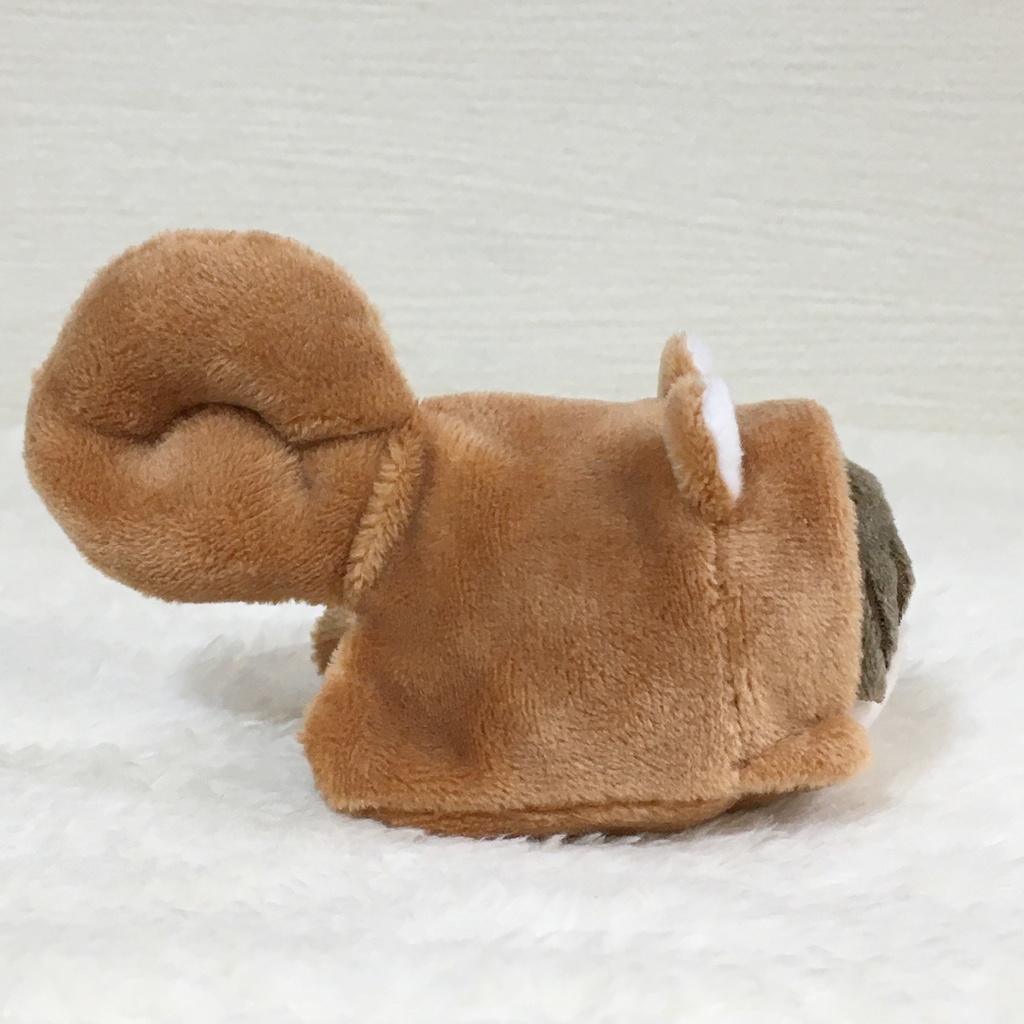 もちマスミニ着ぐるみ りす ライトブラウン