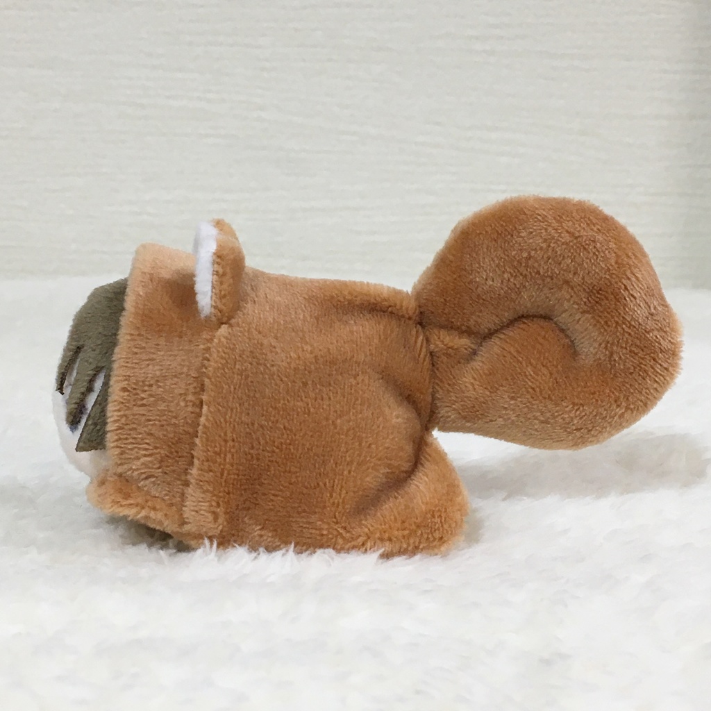 もちマスミニ着ぐるみ りす ライトブラウン