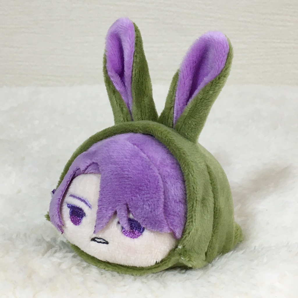 もちマス/ もちころりん着ぐるみ うさぎ カーキ&パープル