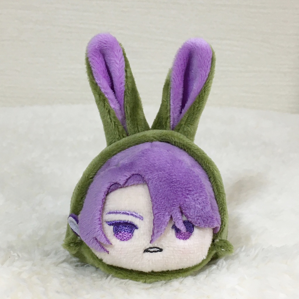 もちマス/ もちころりん着ぐるみ うさぎ カーキ&パープル