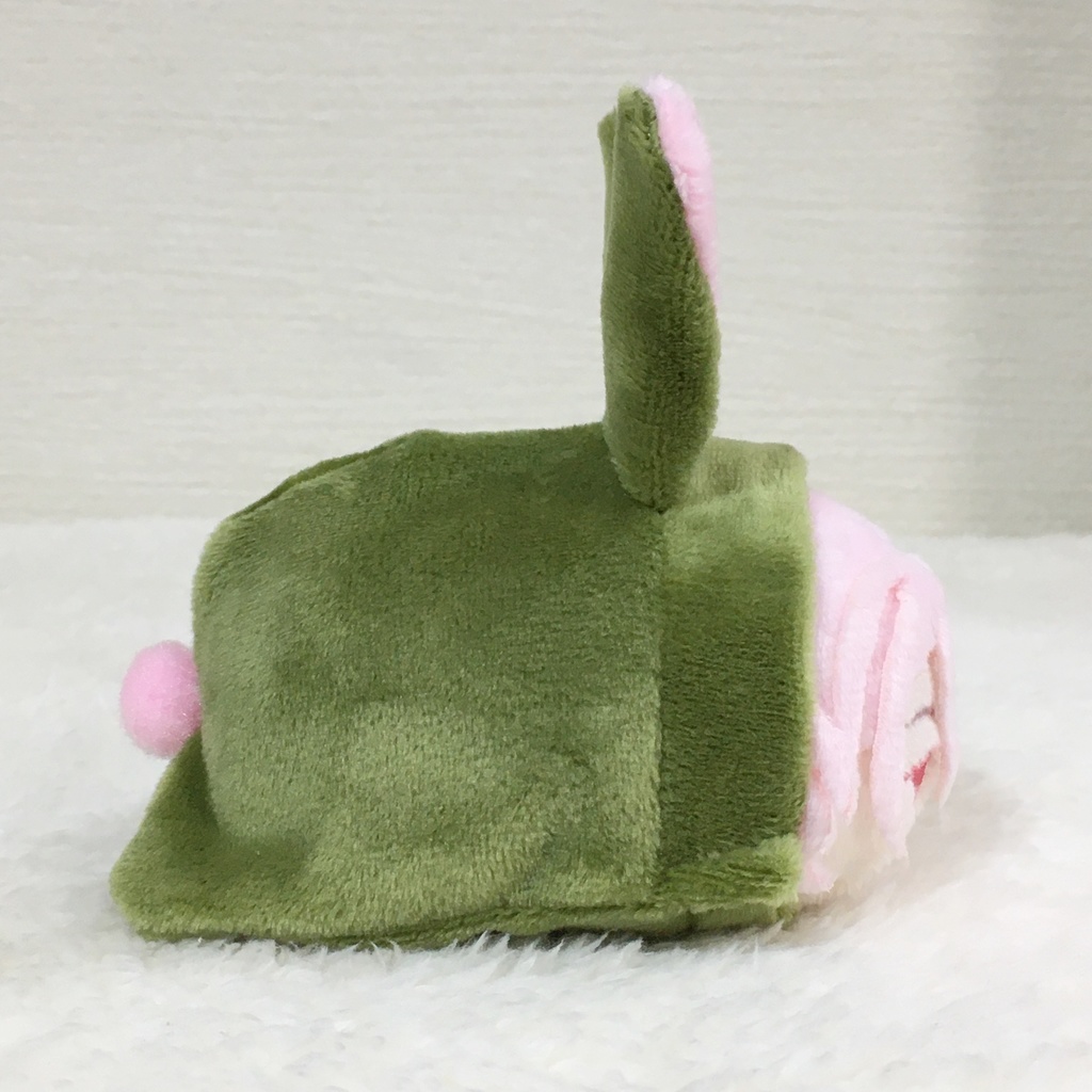 もちマス/もちころりん着ぐるみ うさぎ カーキ&ベビーピンク