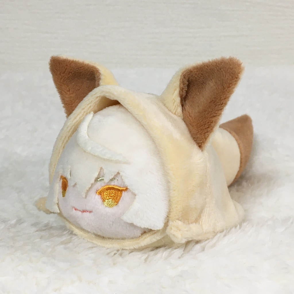 もちマス/もちころりん着ぐるみ きつね クリーム&ライトブラウン