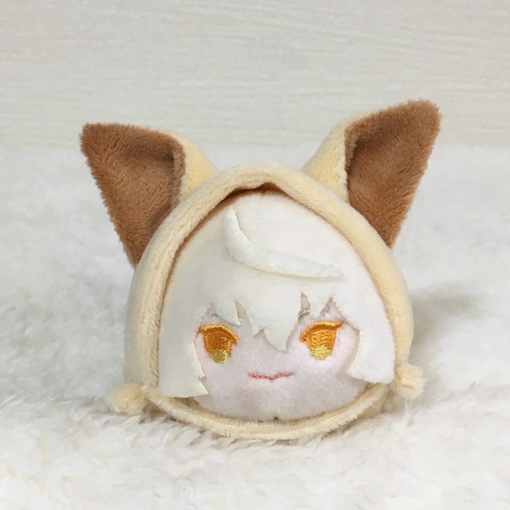 もちマス/もちころりん着ぐるみ きつね クリーム&ライトブラウン