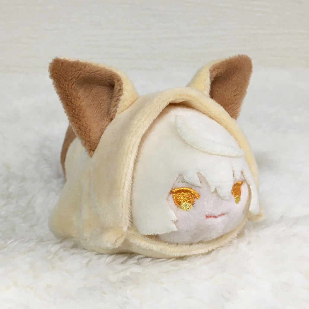 もちマス/もちころりん着ぐるみ きつね クリーム&ライトブラウン