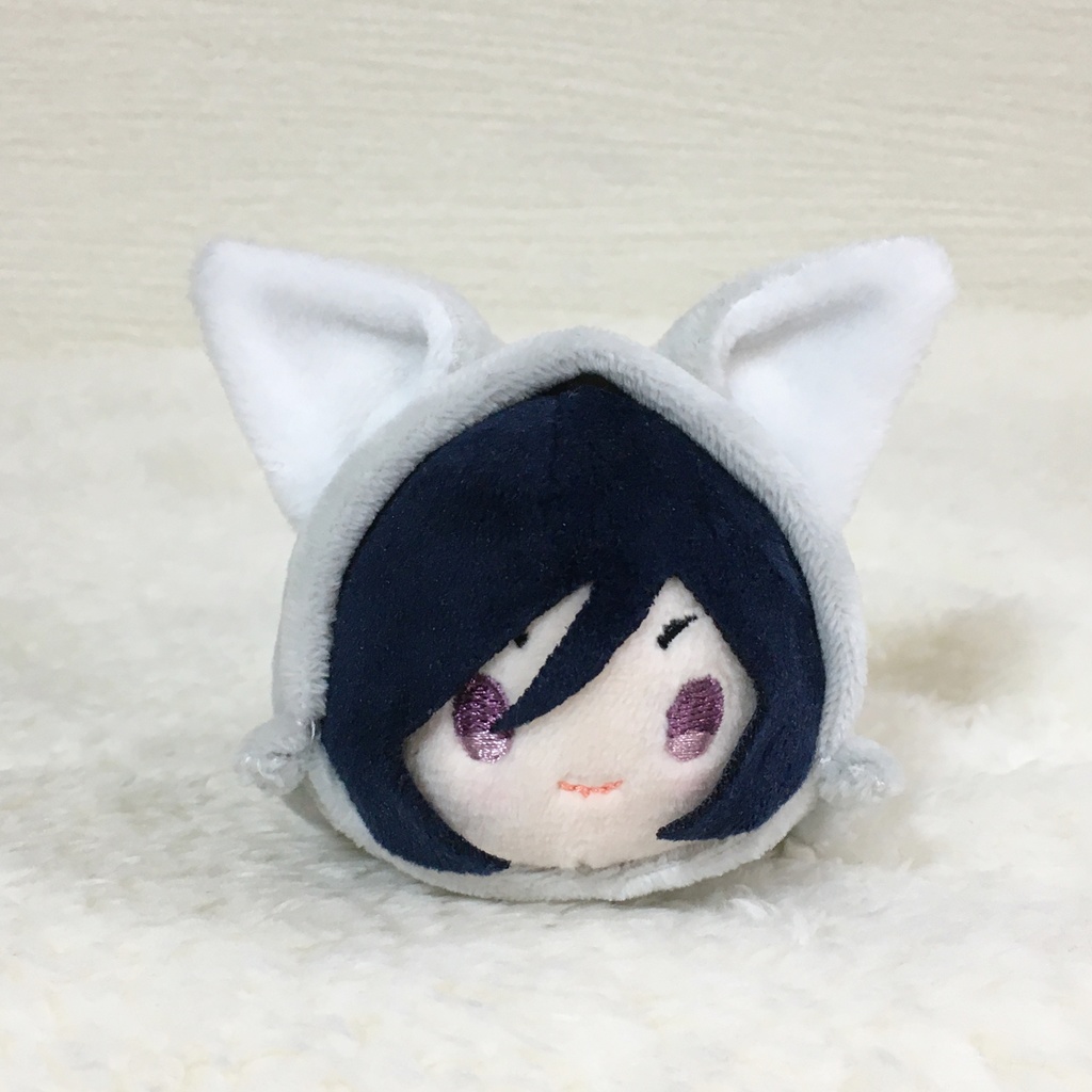 もちマス/もちころりん着ぐるみ きつね ライトグレー