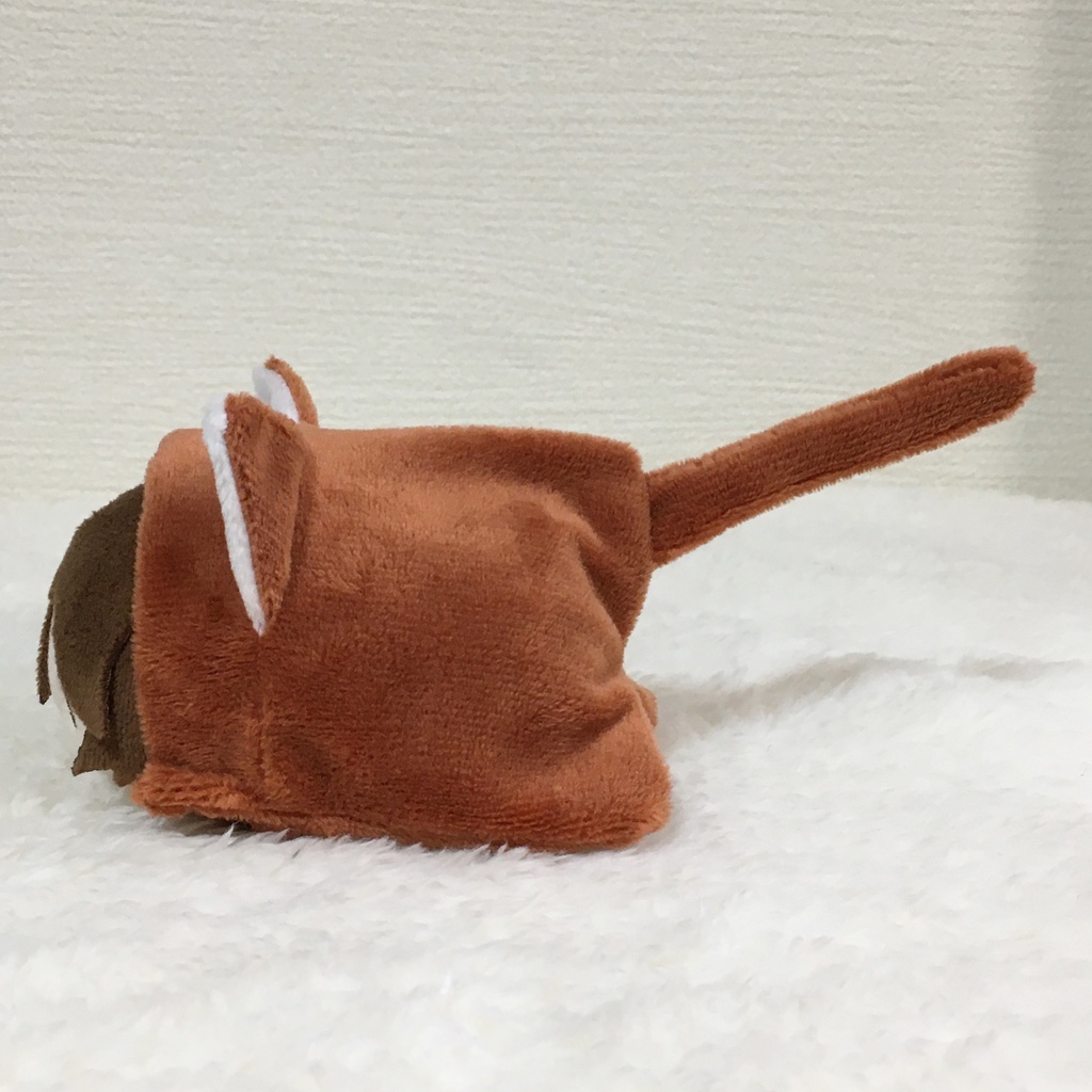 もちマス/もちころりん着ぐるみ ねこ ティーブラウン