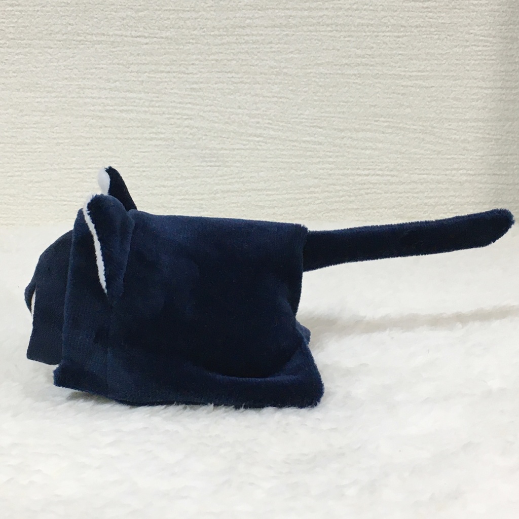もちマス/もちころりん着ぐるみ ねこ(折れ耳) ネイビー