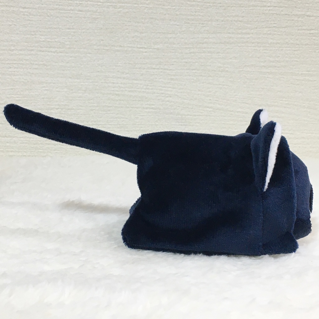 もちマス/もちころりん着ぐるみ ねこ(折れ耳) ネイビー