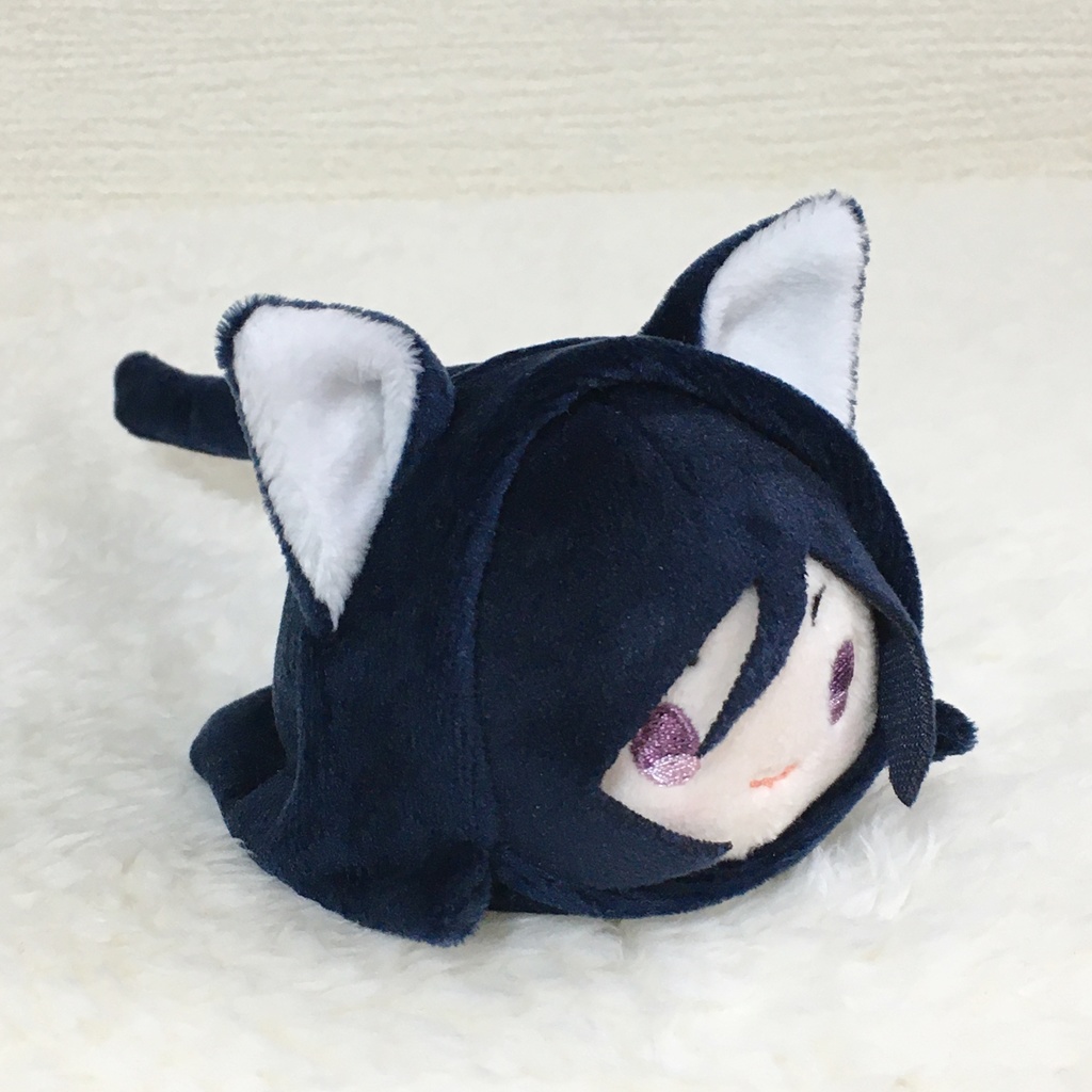 もちマス/もちころりん着ぐるみ ねこ(折れ耳) ネイビー