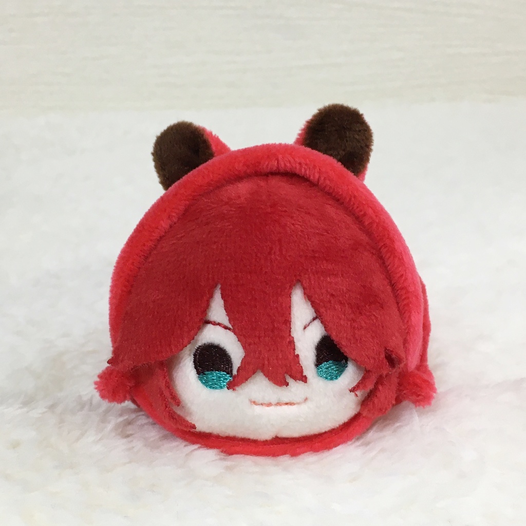 もちマス/もちころりん着ぐるみ たぬき レッド&ブラウン