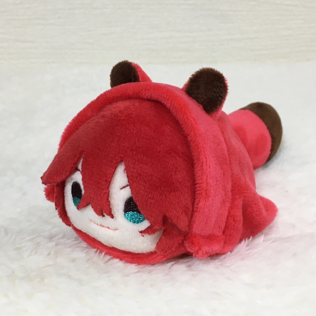 もちマス/もちころりん着ぐるみ たぬき レッド&ブラウン