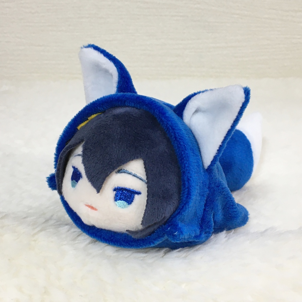 もちマス/もちころりん着ぐるみ きつね ブルー