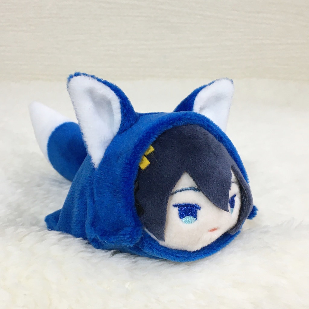もちマス/もちころりん着ぐるみ きつね ブルー