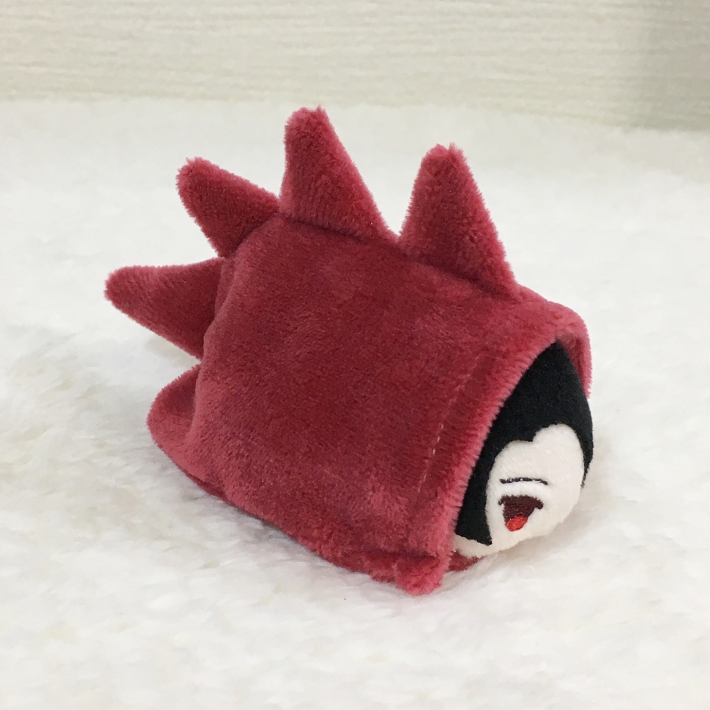 もちマスミニ着ぐるみ 恐竜 ワインレッド