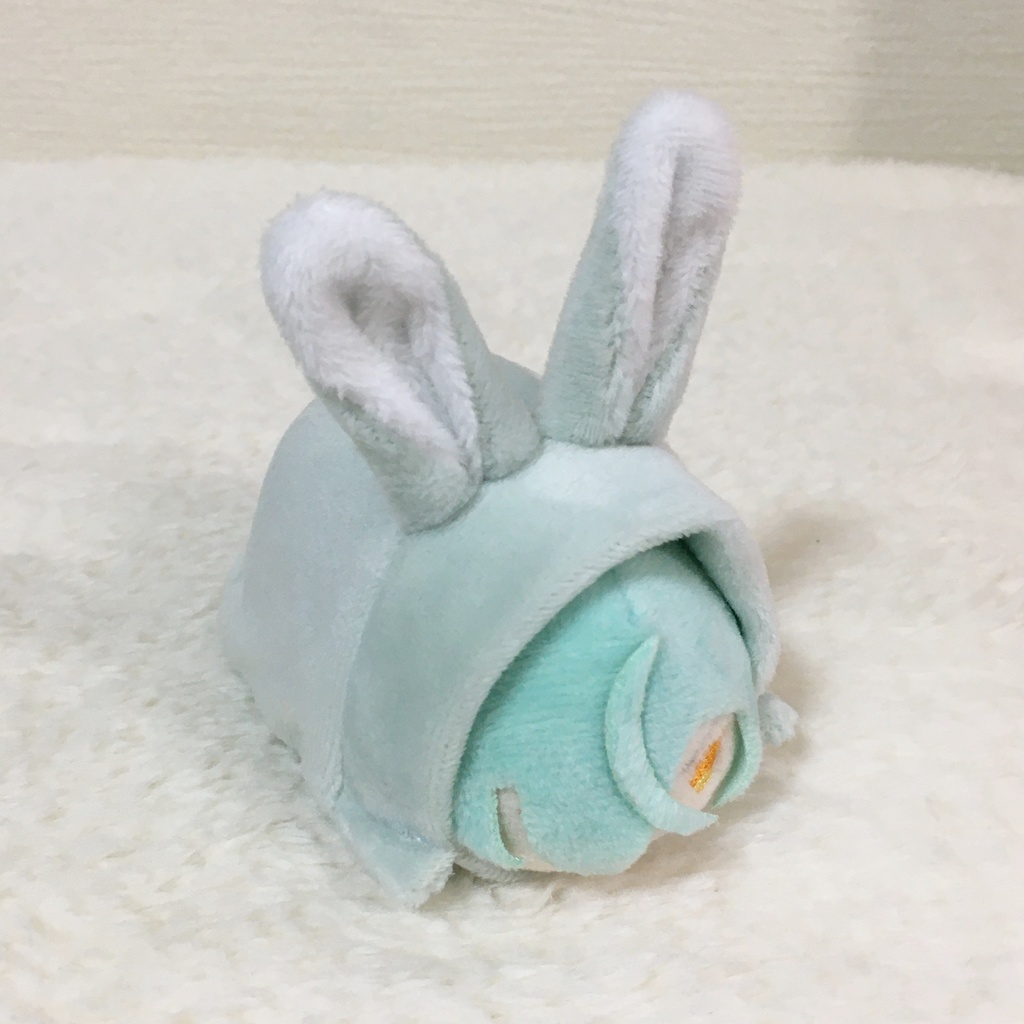 もちマス/もちころりん着ぐるみ うさぎ アイスグリーン