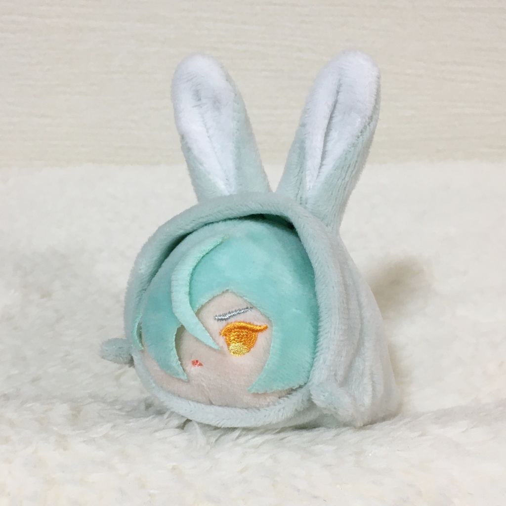 もちマス/もちころりん着ぐるみ うさぎ アイスグリーン