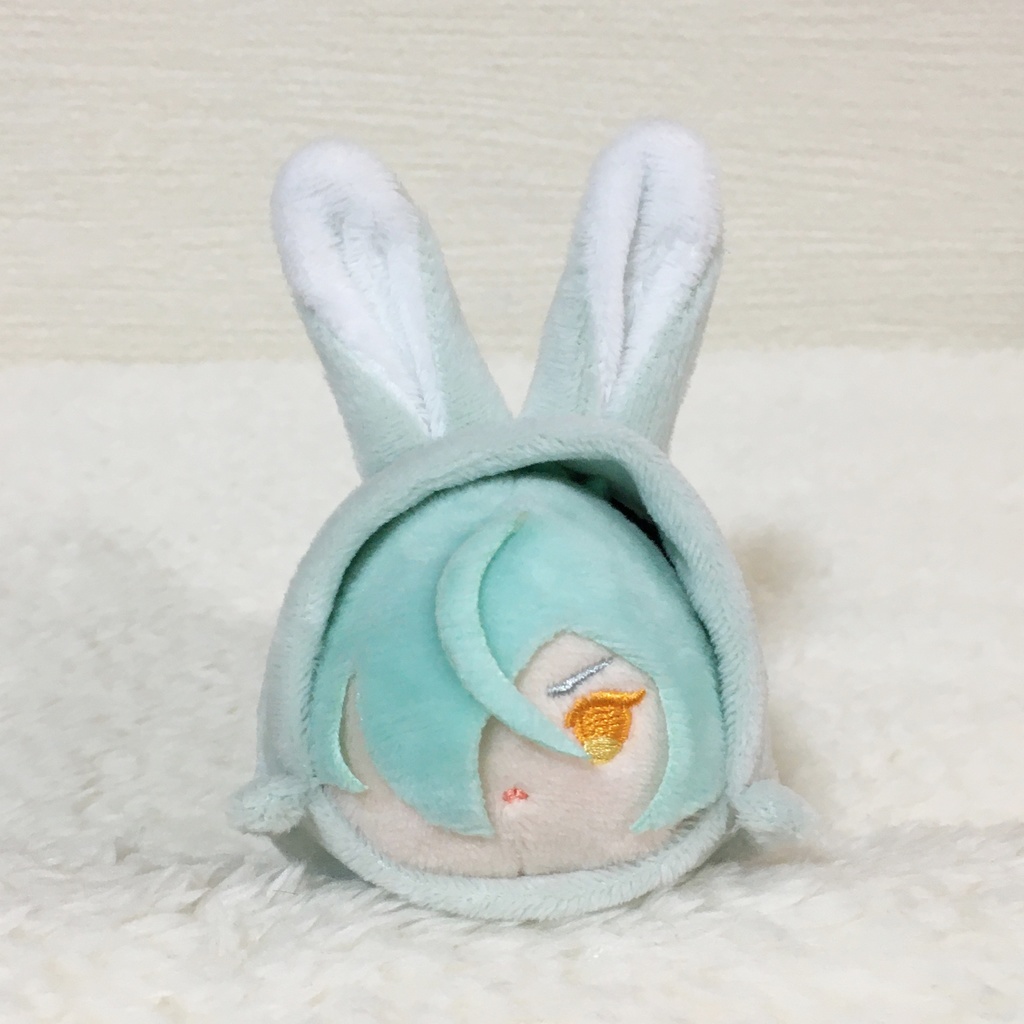もちマス/もちころりん着ぐるみ　うさぎ　アイスグリーン