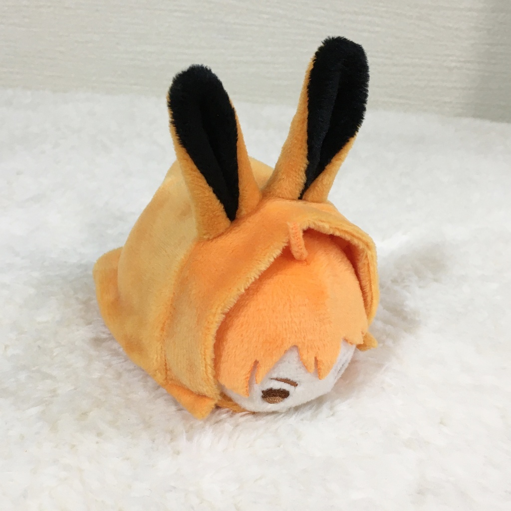 もちマス/もちころりん着ぐるみ うさぎ 柑子色&ブラック