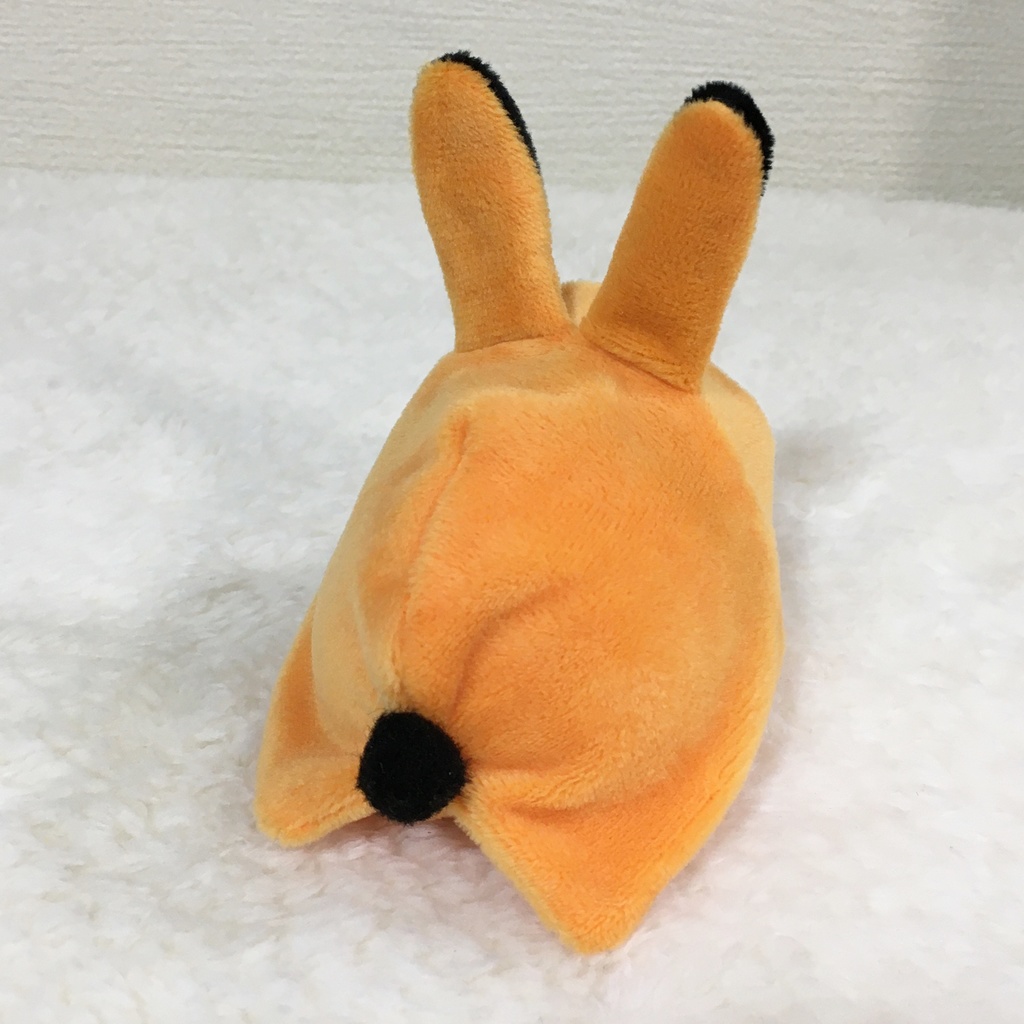 もちマス/もちころりん着ぐるみ うさぎ 柑子色&ブラック