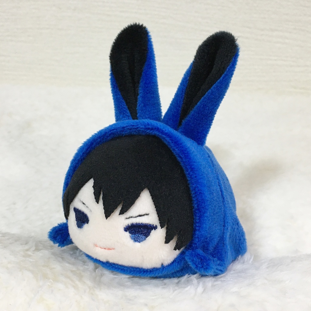 もちマス/もちころりん着ぐるみ うさぎ ブルー&ブラック