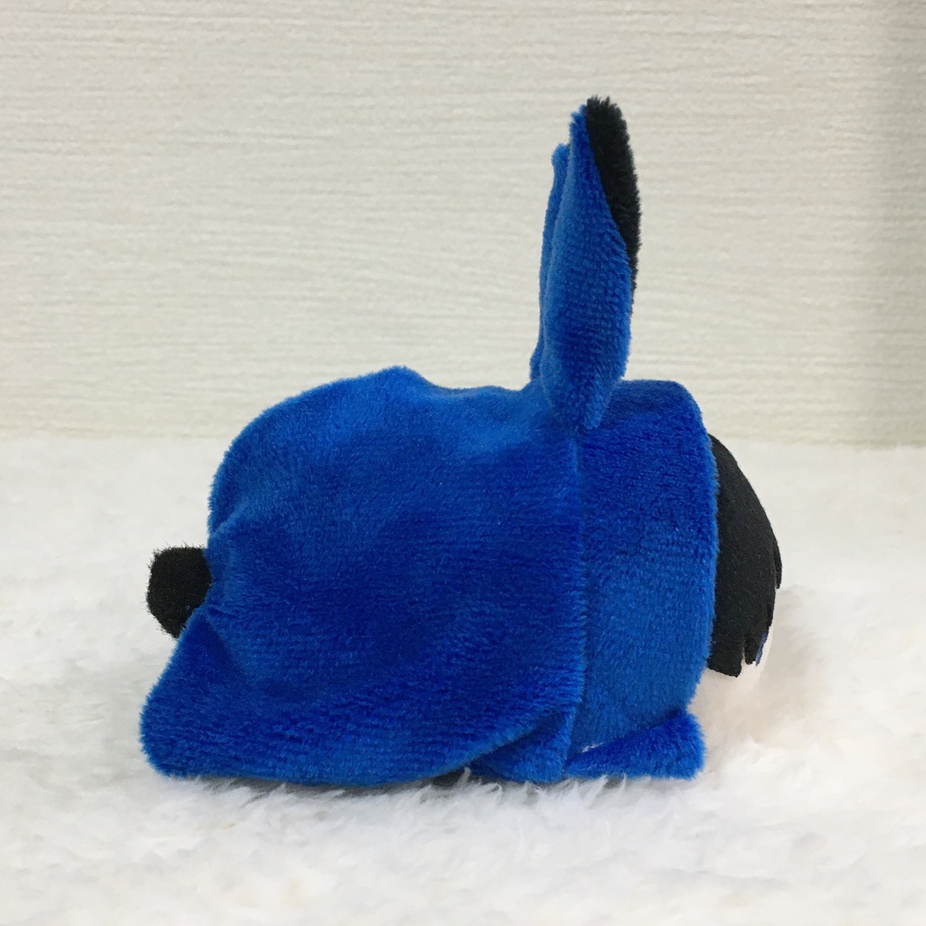 もちマス/もちころりん着ぐるみ うさぎ ブルー&ブラック