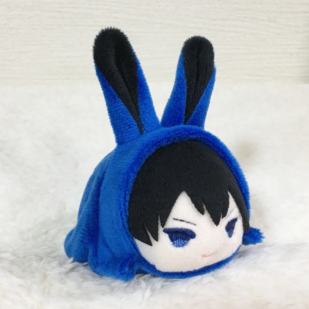 もちマス/もちころりん着ぐるみ うさぎ ブルー&ブラック