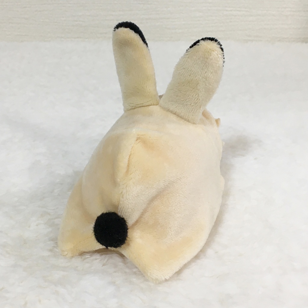 もちマス/もちころりん着ぐるみ うさぎ クリーム&ブラック