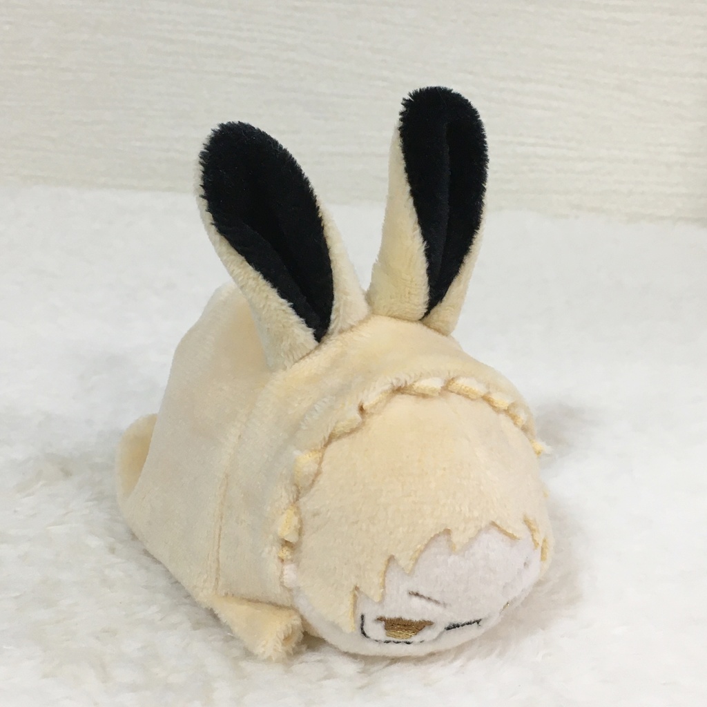 もちマス/もちころりん着ぐるみ うさぎ クリーム&ブラック