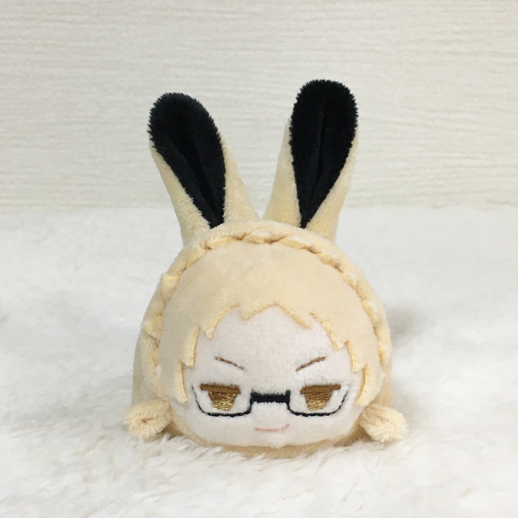 もちマス/もちころりん着ぐるみ うさぎ クリーム&ブラック