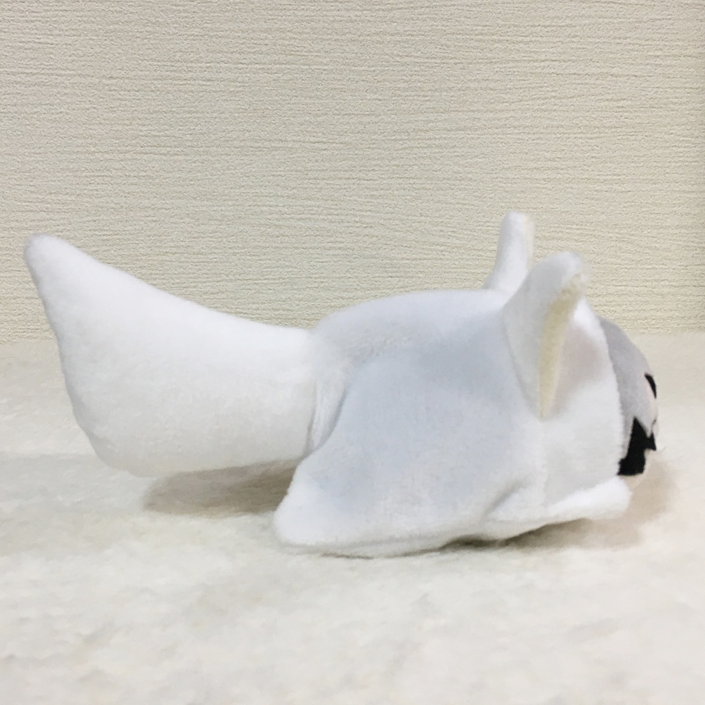 もちマス/もちころりん着ぐるみ きつね ホワイト&ミルク