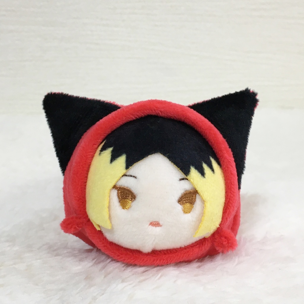 もちマス/もちころりん着ぐるみ ねこ レッド&ブラック