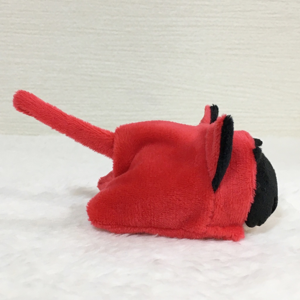 もちマスミニ着ぐるみ ねこ レッド&ブラック