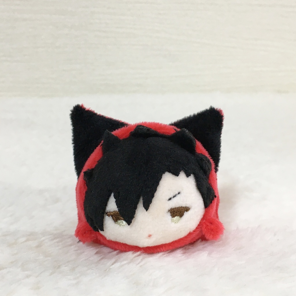 もちマスミニ着ぐるみ ねこ レッド&ブラック