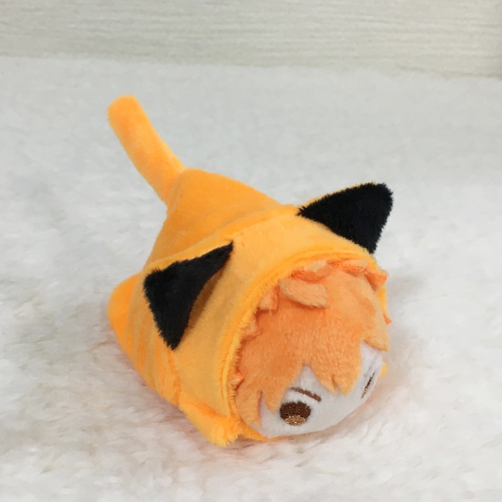 もちマスミニ着ぐるみ ねこ オレンジ&ブラック