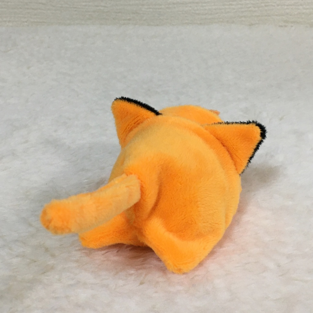 もちマスミニ着ぐるみ ねこ オレンジ&ブラック