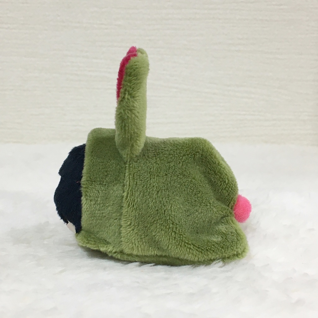 もちマスミニ着ぐるみ うさぎ カーキ&ローズピンク