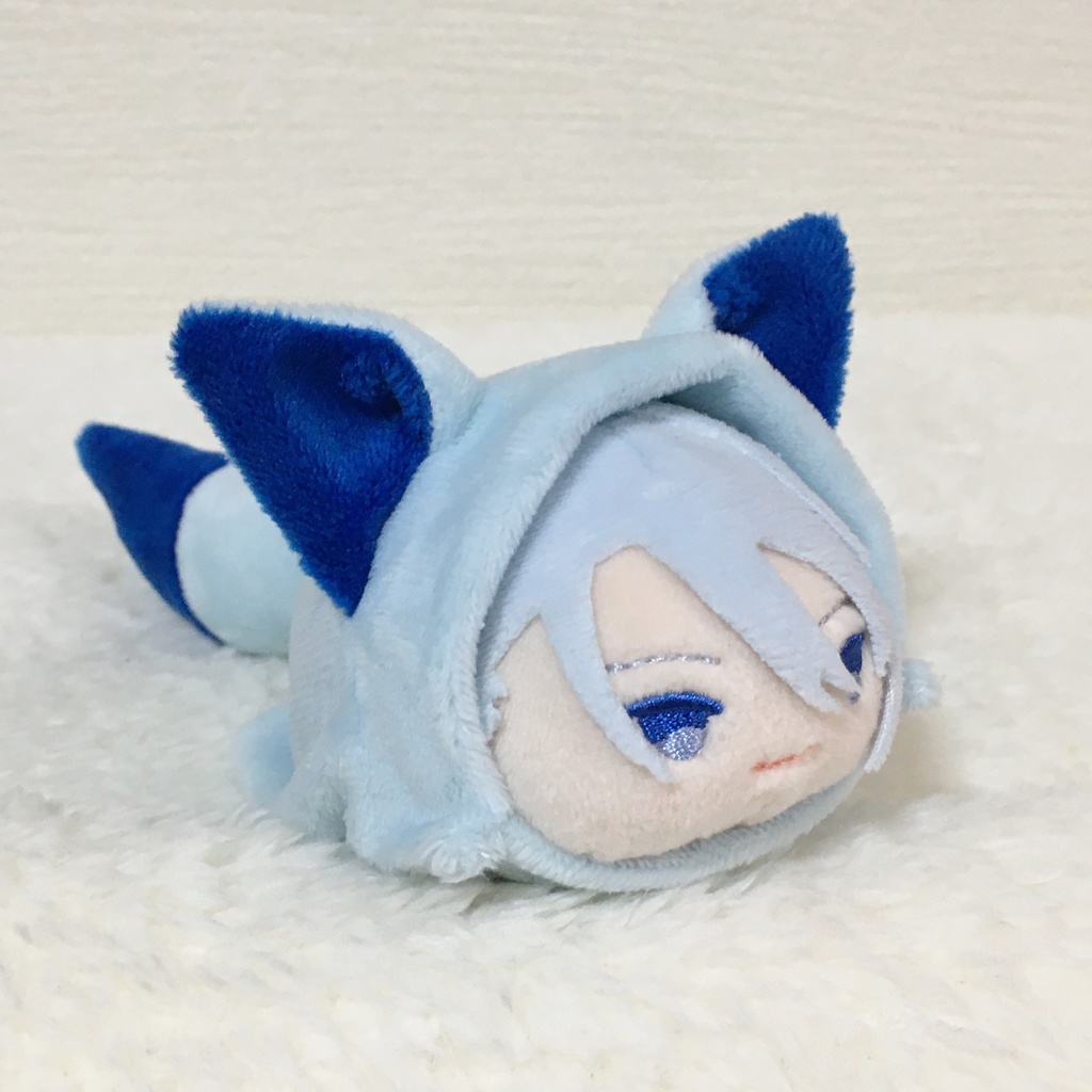 もちマス/もちころりん着ぐるみ きつね ベビーブルー&ブルー