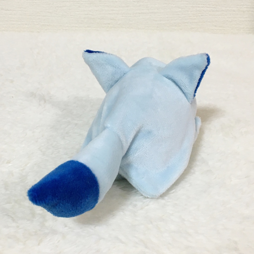 もちマス/もちころりん着ぐるみ きつね ベビーブルー&ブルー