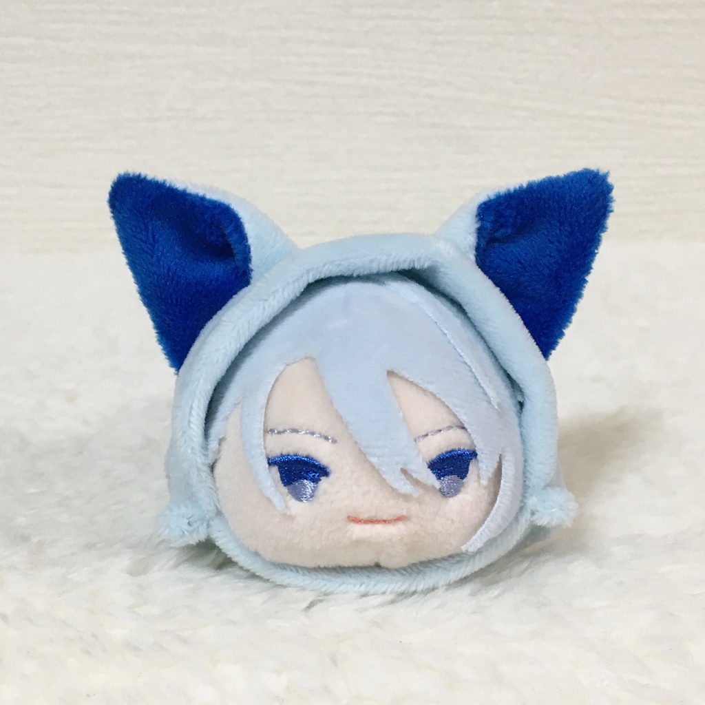 もちマス/もちころりん着ぐるみ きつね ベビーブルー&ブルー