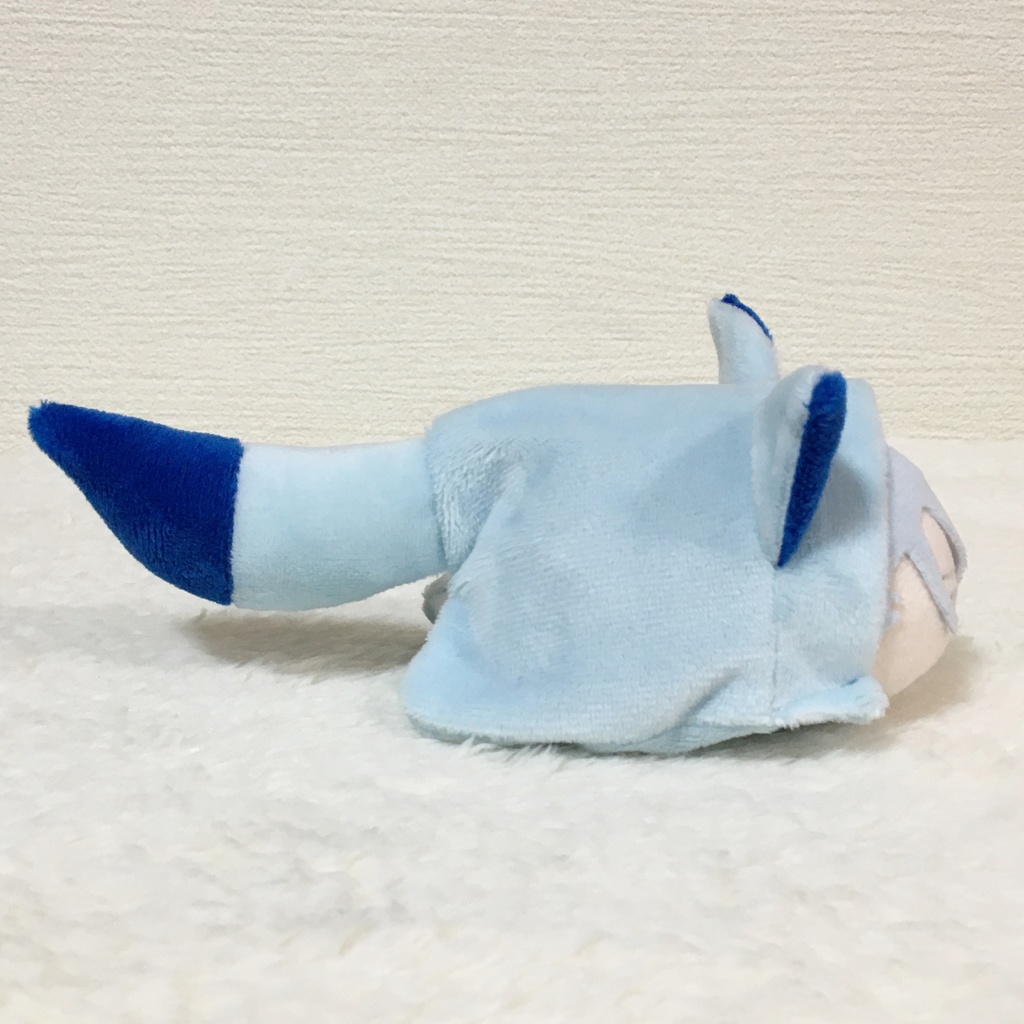 もちマス/もちころりん着ぐるみ きつね ベビーブルー&ブルー