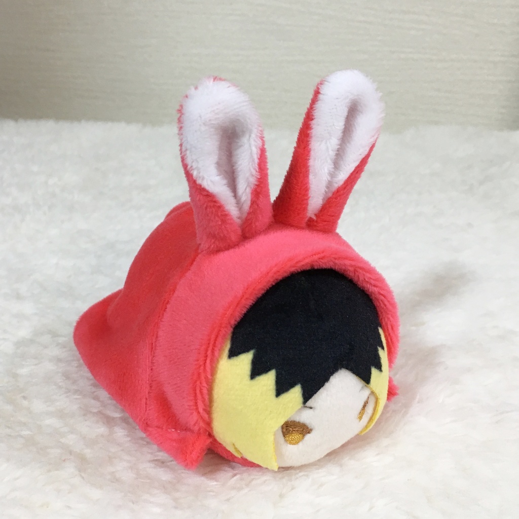 もちマス/もちころりん着ぐるみ うさぎ コーラルレッド