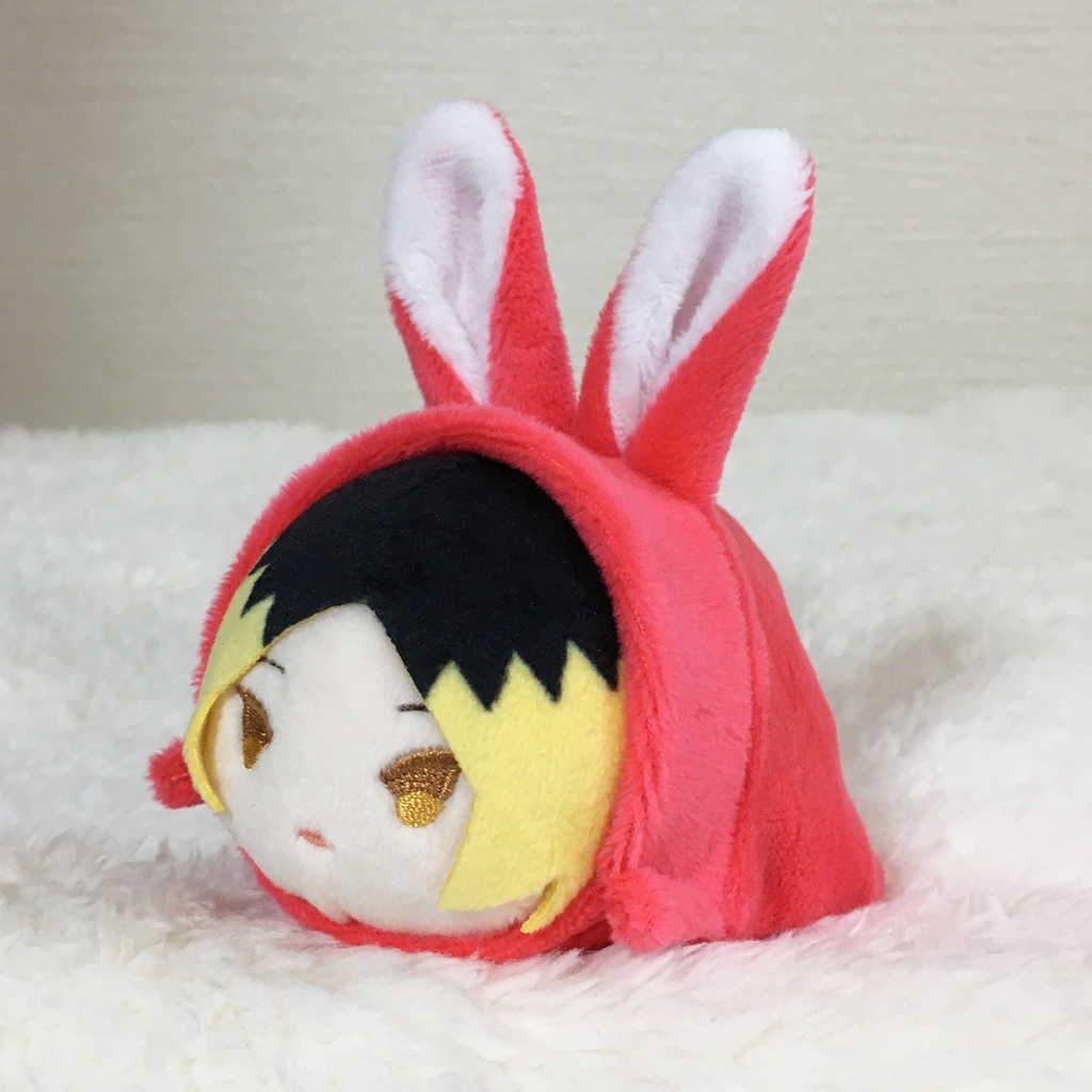 もちマス/もちころりん着ぐるみ うさぎ コーラルレッド