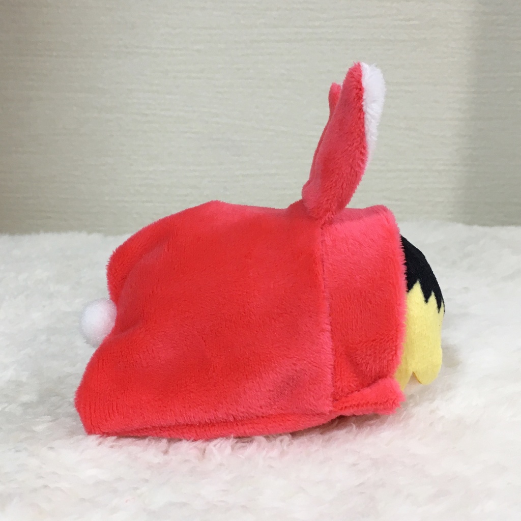 もちマス/もちころりん着ぐるみ うさぎ コーラルレッド