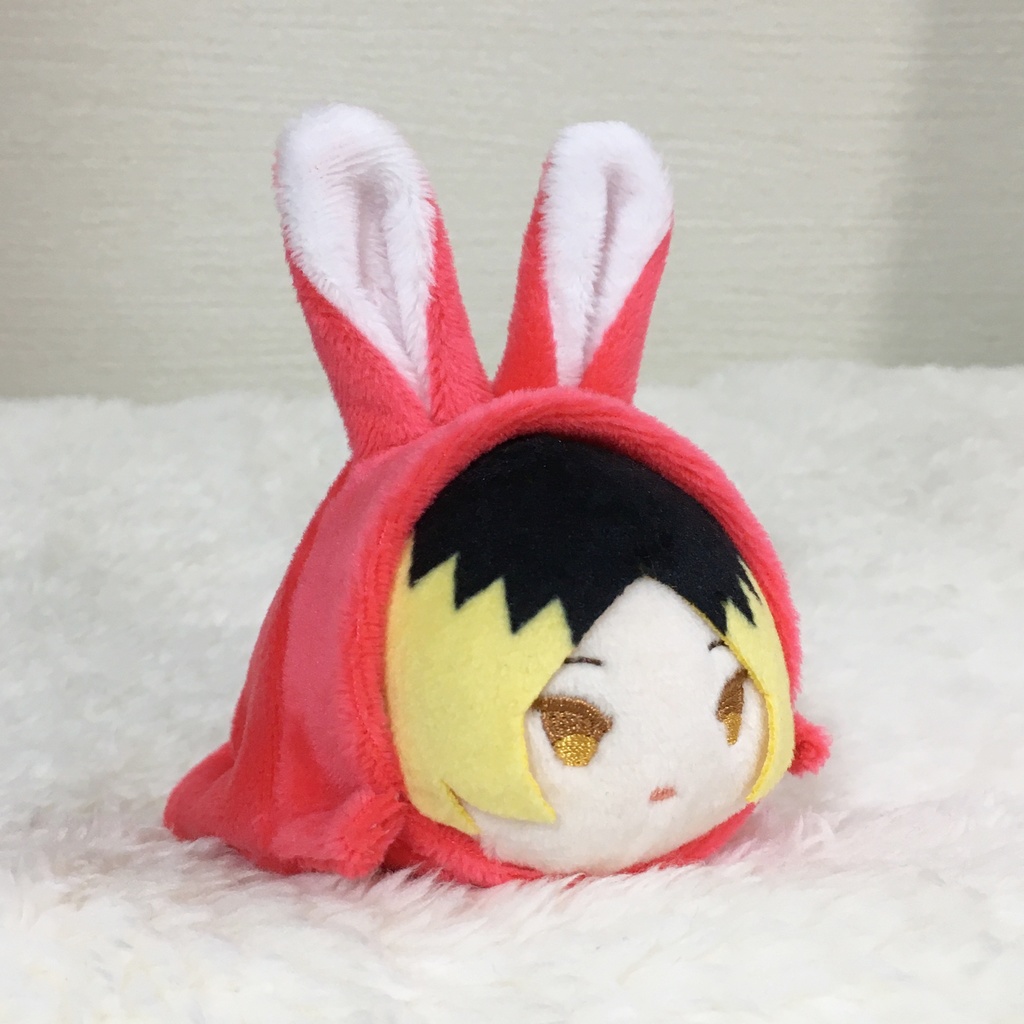 もちマス/もちころりん着ぐるみ うさぎ コーラルレッド